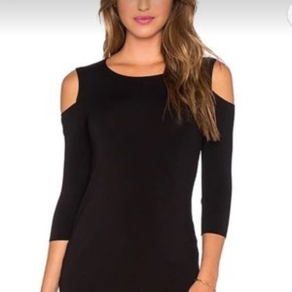 Bailey44 Deneuve Cold Shoulder Top - image 1